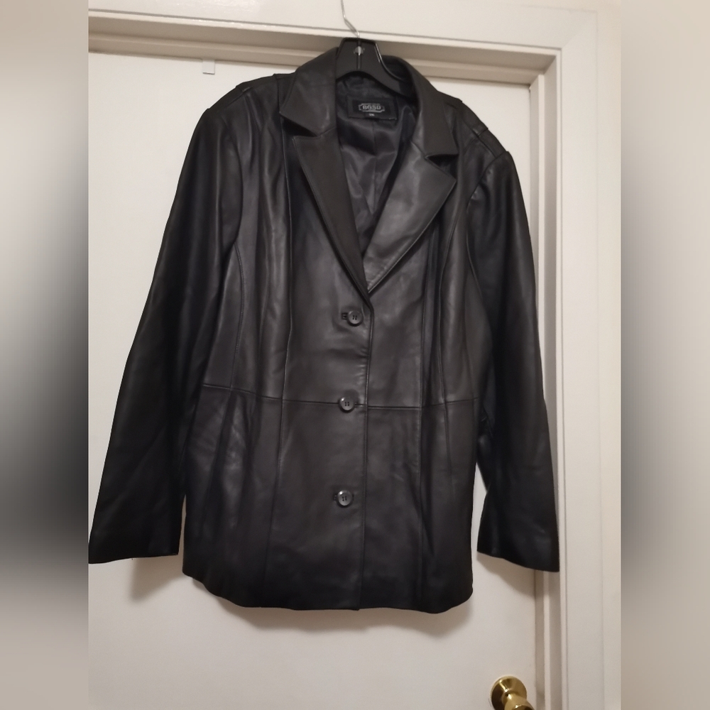 NWOT BGSD lambskin Leather Jacket 2X
